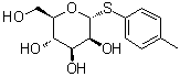 4-甲基苯基 1-硫代-alpha-D-吡喃甘露糖苷分子结构 (CAS 457931-46-3)