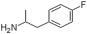 structure of CAS# 459-02-9, 1-(4-Fluorophenyl)propane-2-amine;p-Fluoroamphetamine
