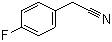 对氟苯乙腈分子结构 (CAS 459-22-3)