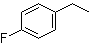 1-乙基-4-氟苯分子结构 (CAS 459-47-2)