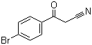 structure of CAS# 4592-94-3, 4-Bromobenzoylacetonitrile;3-(4-Bromophenyl)-3-oxopropanenitrile