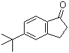 结构式 CAS# 4600-86-6, 5-叔丁基-1-茚满酮; 5-叔丁基-2,3-二氢-1H-茚-1-酮