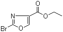 结构式 CAS# 460081-20-3, 2-溴噁唑-4-羧酸乙酯
