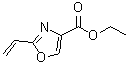 4-Oxazolecarboxylic acid, 2-2-Ethenyl-4-oxazolecarboxylic acid ethyl ester molecular structure (CAS 460081-24-7)