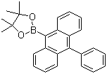 (10-Phenyl-9-anthracenyl)boronic acid pinacol ester molecular structure (CAS 460347-59-5)