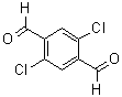 2,5-二氯对苯二甲醛分子结构 (CAS 46052-84-0)