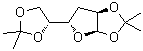 1,2:5,6-二-O-异丙亚基-3-脱氧-alpha-D-核-呋喃己糖分子结构 (CAS 4613-62-1)