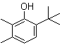 6-叔丁基-2,3-二甲苯酚分子结构 (CAS 46170-85-8)