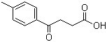 结构式 CAS# 4619-20-9, 3-(4-甲基苯甲酰)丙酸