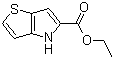 4H-噻吩[3,2-b]吡咯-5-羧酸乙酯分子结构 (CAS 46193-76-4)
