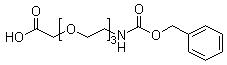 5,8,11-Trioxa-2-azatridecanedioic acid 1-(phenylmethyl) ester molecular structure (CAS 462100-05-6)