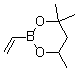 4,4,6-三甲基-2-乙烯基-1,3,2-二氧硼杂环己烷分子结构 (CAS 4627-10-5)