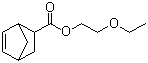 Bicyclo[2.2.1]hept-5-ene-2-carboxylic acid 2-ethoxyethyl ester molecular structure (CAS 46399-60-4)