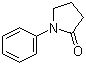 structure of CAS# 4641-57-0, 1-Phenyl-2-pyrrolidinone;1-Phenylpyrrolidin-2-one