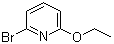 2-Bromo-6-ethoxypyridine molecular structure (CAS 4645-11-8)
