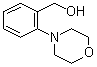 structure of CAS# 465514-33-4, 2-(4-Morpholinyl)benzenemethanol;(2-Morpholinophenyl)methanol; [2-(Morpholin-4-yl)phenyl]methanol