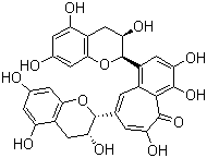 structure of CAS# 4670-05-7, Theaflavin