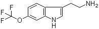6-(Trifluoromethoxy)-1H-indole-3-ethanamine molecular structure (CAS 467451-81-6)