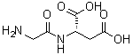 N-甘氨酰-L-天冬氨酸分子结构 (CAS 4685-12-5)