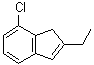 7-Chloro-2-ethyl-1H-indene molecular structure (CAS 468756-78-7)