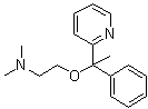 Doxylamine molecular structure (CAS 469-21-6)