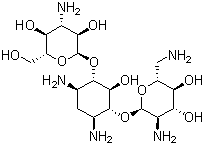 structure of CAS# 4696-76-8, Bekanamycin;(2R,3S,4R,5R,6R)-5-Amino-2-(aminomethyl)-6-[(1R,2S,3S,4R,6S)-4,6-diamino-3-[(2S,3R,4S,5S,6R)-4-amino-3,5-dihydroxy-6-(hydroxymethyl)oxan-2-yl]oxy-2-hydroxycyclohexyl]oxyoxane-3,4-diol