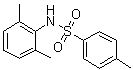 structure of CAS# 4703-15-5, N-(2,6-Dimethylphenyl)-4-methylbenzenesulfonamide;N-(p-Toluenesulfonyl)-2,6-dimethylaniline; N-Tosyl-2,6-dimethylaniline; NSC 97146