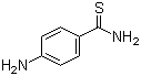 4-氨基硫代苯甲酰胺分子结构 (CAS 4714-67-4)