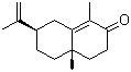 alpha-香附酮分子结构 (CAS 473-08-5)