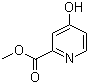 4-Hydroxypyridine-2-carboxylic acid methyl ester molecular structure (CAS 473269-77-1)