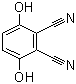3,6-二羟基邻苯二甲腈分子结构 (CAS 4733-50-0)