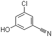 structure of CAS# 473923-97-6, 3-Chloro-5-hydroxybenzonitrile
