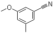 3-Methoxy-5-methylbenzonitrile molecular structure (CAS 473923-98-7)