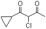 2-Chloro-1-cyclopropyl-1,3-butanedione molecular structure (CAS 473924-31-1)