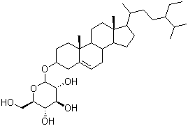 structure of CAS# 474-58-8, Daucosterol