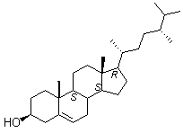 菜油甾醇分子结构 (CAS 474-62-4)