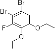structure of CAS# 474554-34-2, 1,2-Dibromo-4,5-diethoxy-3-fluorobenzene