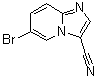 6-Bromoimidazo[1,2-a]pyridine-3-carbonitrile molecular structure (CAS 474708-98-0)