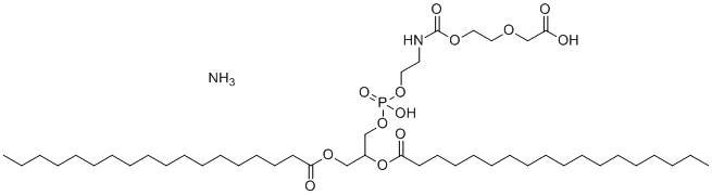 DSPE-PEG2000-COOH molecular structure (CAS 474922-20-8)