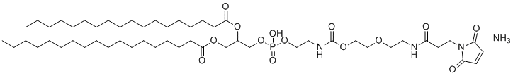DSPE-PEG2000-MAL molecular structure (CAS 474922-22-0)