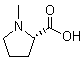 结构式 CAS# 475-11-6, N-甲基-L-脯氨酸