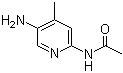 N-(5-Amino-4-methylpyridin-2-yl)acetamide molecular structure (CAS 475060-18-5)