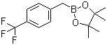 4-(Trifluoromethyl)benzylboronic acid pinacol ester molecular structure (CAS 475250-46-5)