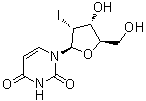 2'-Iodo-2'-deoxyuridine molecular structure (CAS 4753-03-1)