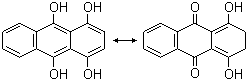 Anthracene-1,4,9,10-tetraol molecular structure (CAS 476-60-8)
