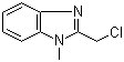 2-(氯甲基)-1-甲基-1H-苯并咪唑分子结构 (CAS 4760-35-4)