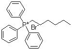 n-Hexyltriphenylphosphonium bromide molecular structure (CAS 4762-26-9)