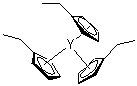 结构式 CAS# 476364-59-7, 三(乙基环戊二烯基)钇