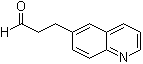6-Quinolinepropanal molecular structure (CAS 476660-18-1)