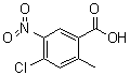 4-Chloro-2-methyl-5-nitrobenzoic acid molecular structure (CAS 476660-41-0)
